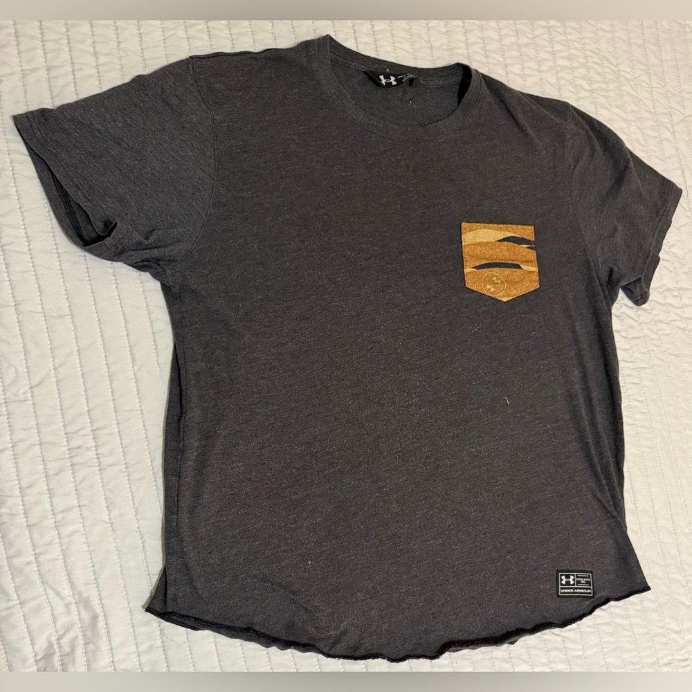 Under Armour Charcoal Pocket T-Shirt